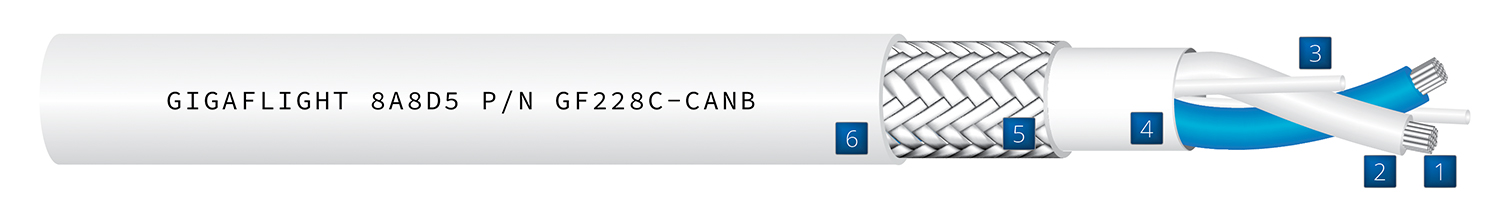 GF228C-CANB Cable Construction Drawing