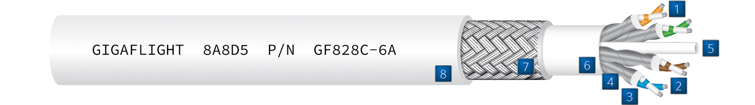 GF828C-6A Cable Construction Drawing