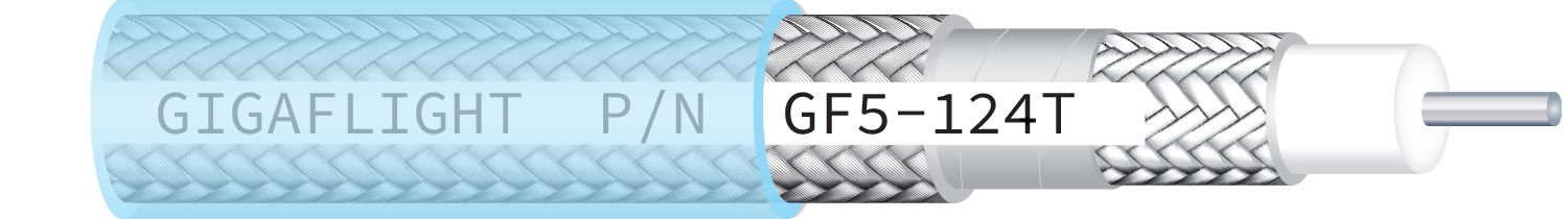 GF5-124T Low-Loss High-Performance 50 Ohm Coax